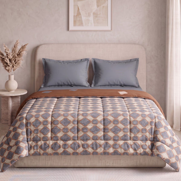 EasySnug Microfiber Double Comforter - Modern Mosaic