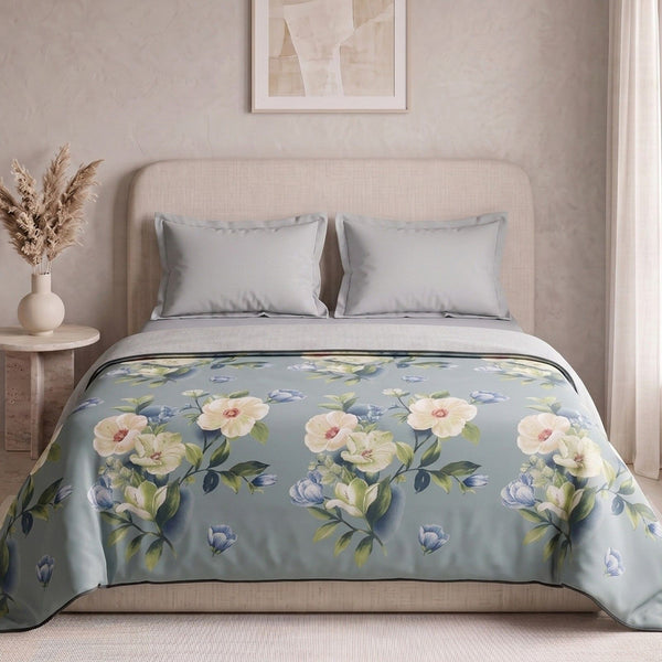 Easysnug Microfiber Double Dohar / All Season AC Blanket - Vintage Charm