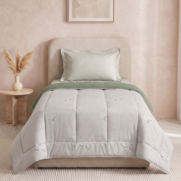 EasySnug Microfiber Single Comforter - Twilight Garden