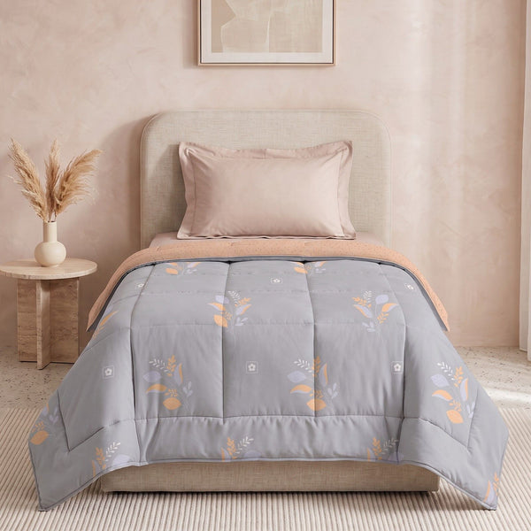 EasySnug Microfiber Single Comforter - Petal Harmony