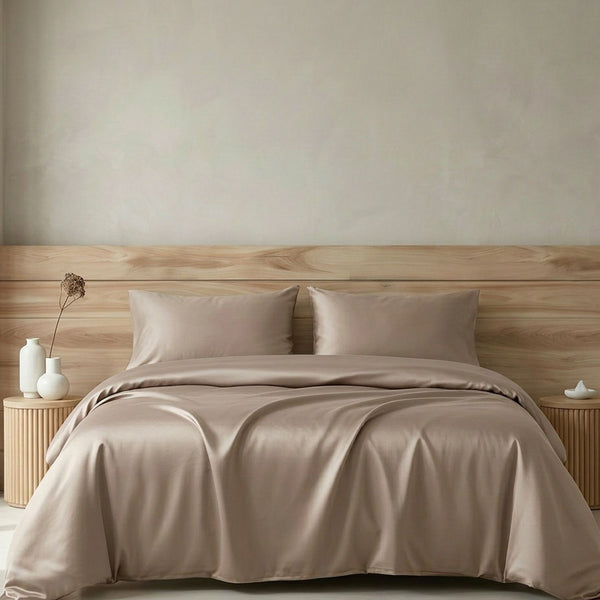Softessence 300TC Cotton Satin Bedsheet Set