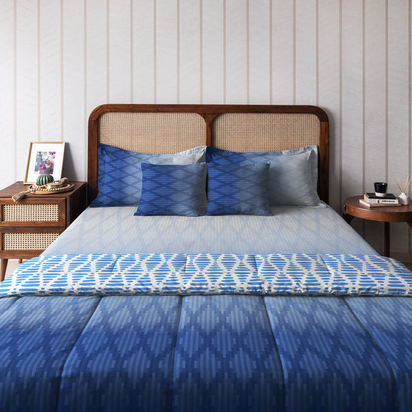 Cotton Double Comforter - Ombre Bliss