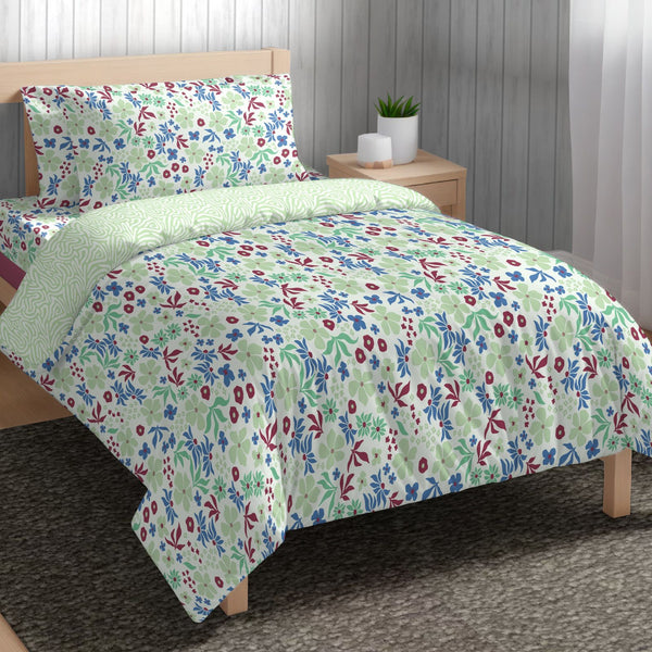 Cotton Single Dohar / All Season AC Blanket - Blossom Breeze