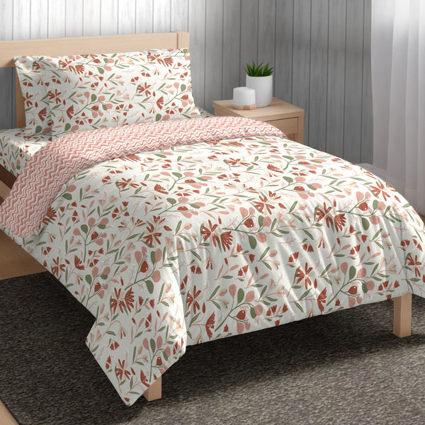 Cotton Single Dohar / All Season AC Blanket - Botanical Dreams