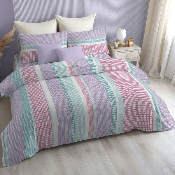 Serenity 100% Cotton Double Comforter - Mosaic Flow