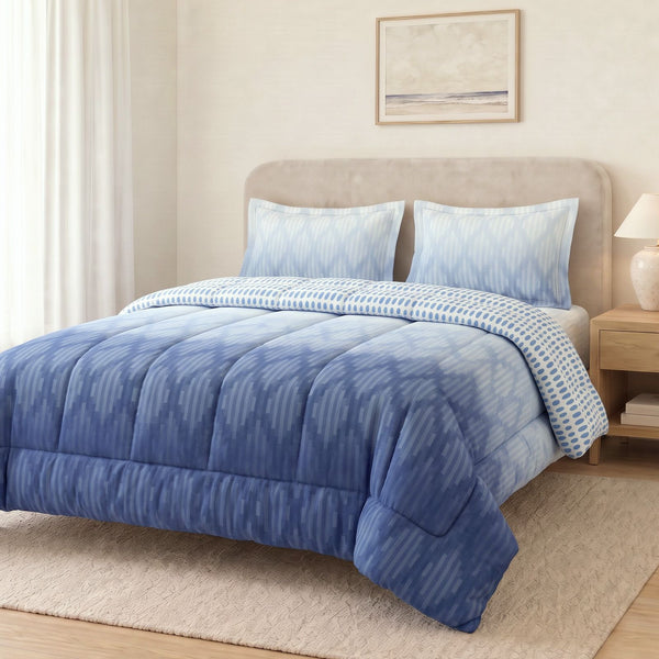 100% Cotton King Bed In A Bag - Ombre Bliss