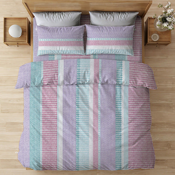 Serenity 100% Cotton Double Comforter - Mosaic Flow