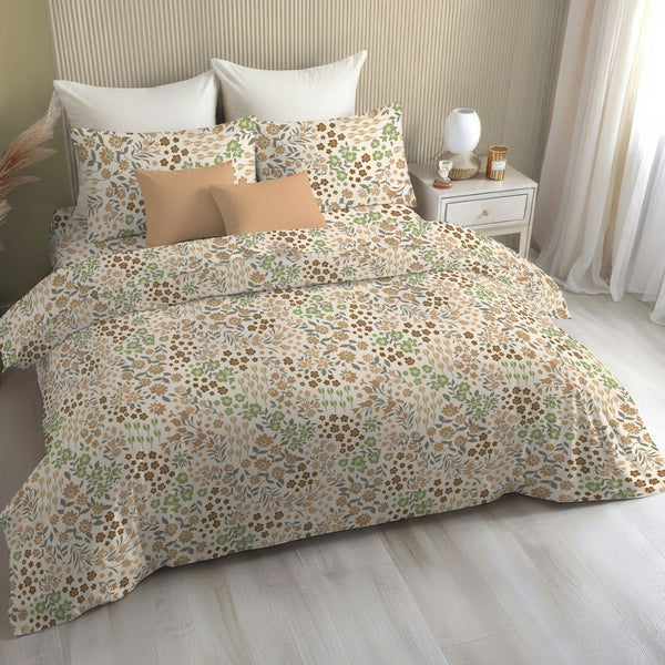 Serenity 100% Cotton King Bed In A Bag - Bloom Whisper