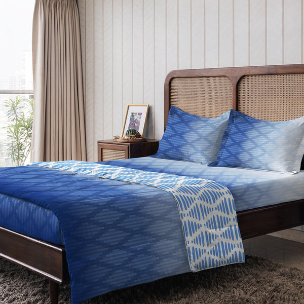 Cotton Double Comforter - Ombre Bliss