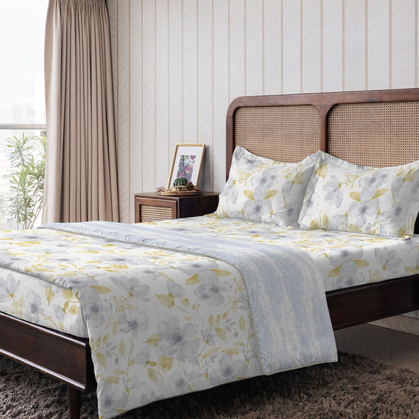 Cotton Double Dohar / All Season AC Blanket - Floral Mist