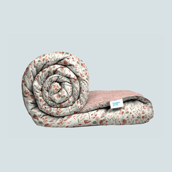 Cotton Single Comforter - Botanical Dreams