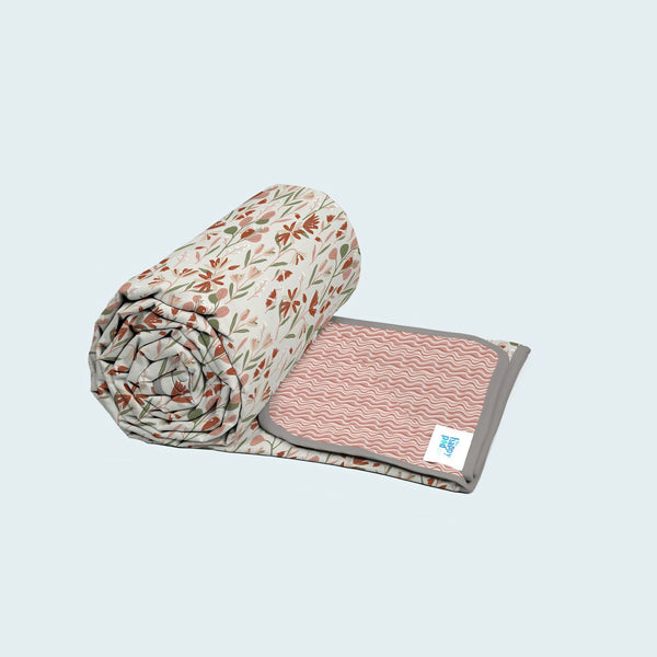 Cotton Single Dohar / All Season AC Blanket - Botanical Dreams