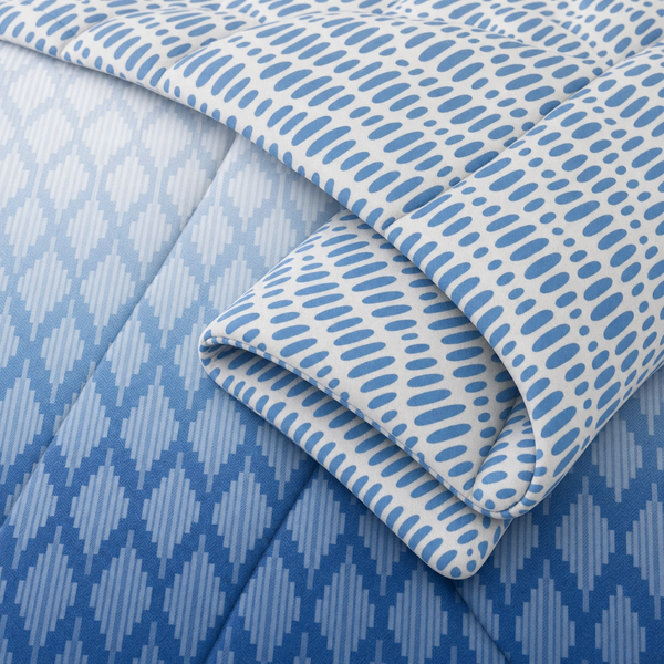 100% Cotton King Bed In A Bag - Ombre Bliss