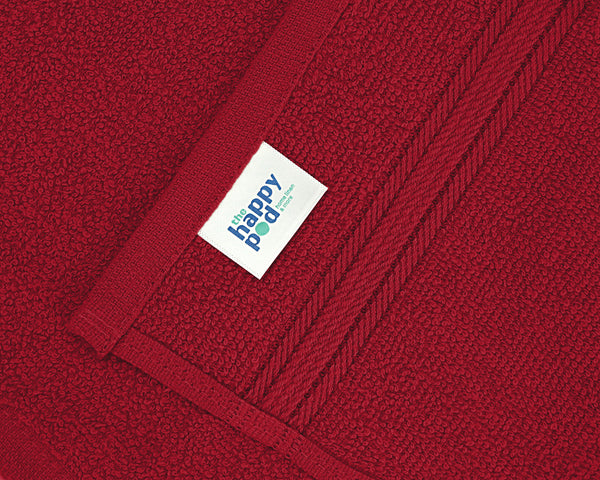 100% Premium Cotton Essential Face Towel, 380 GSM, Pack of 8