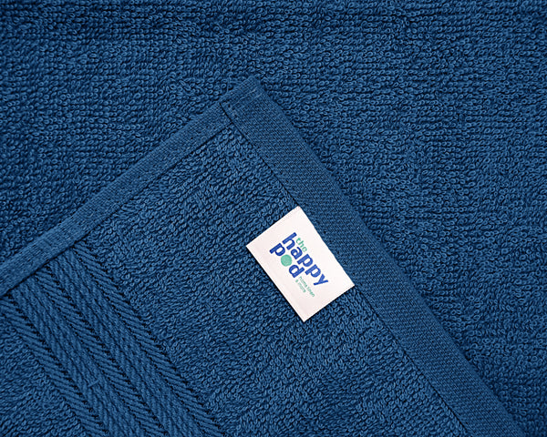 100% Premium Cotton Essential Hand Towel, 380 GSM, Pack of 4