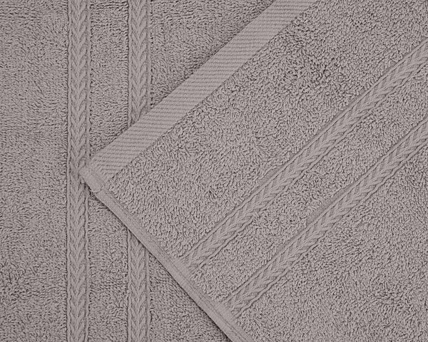 Premium Bamboo Cotton Luxe Hand Towel, 530 GSM, Pack of 2