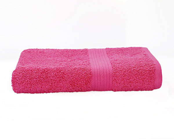 100% Premium Cotton Plush Bath Towel, 500 GSM, Pack of 1
