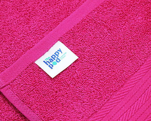 100% Premium Cotton Plush Bath Towel, 500 GSM, Pack of 1