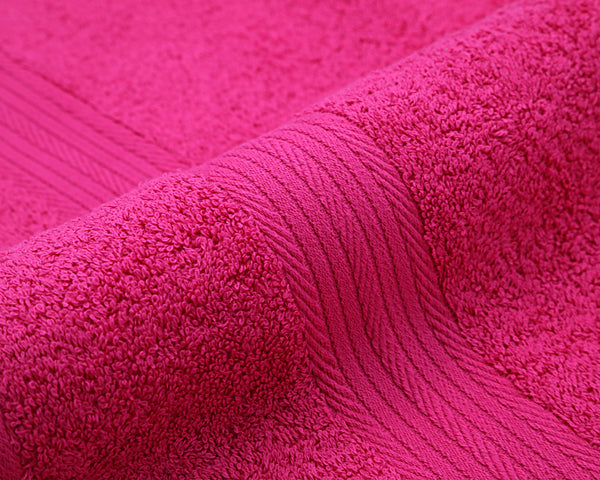 100% Premium Cotton Plush Bath Towel, 500 GSM, Pack of 2