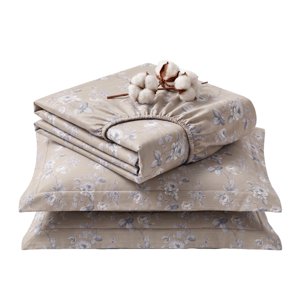 Essenza Queen / King Fitted Sheet Set  - Garden Symphony