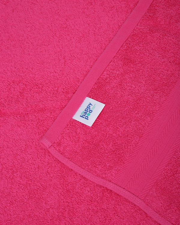 100% Premium Cotton Plush Towel set, 500 GSM, Pack of 6 (2 Face, 2 Hand, 2 Bath )