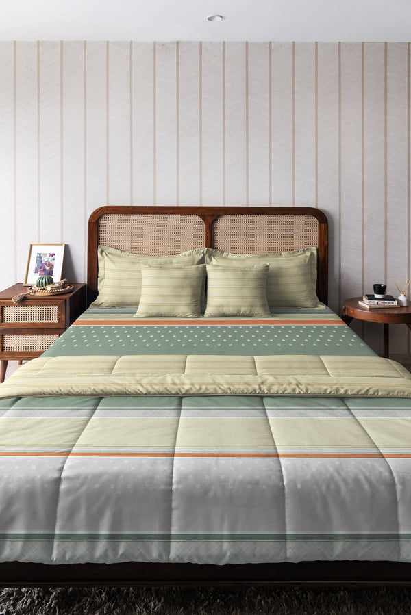 EasySnug Microfiber Double Bed In A Bag - Polka Slider