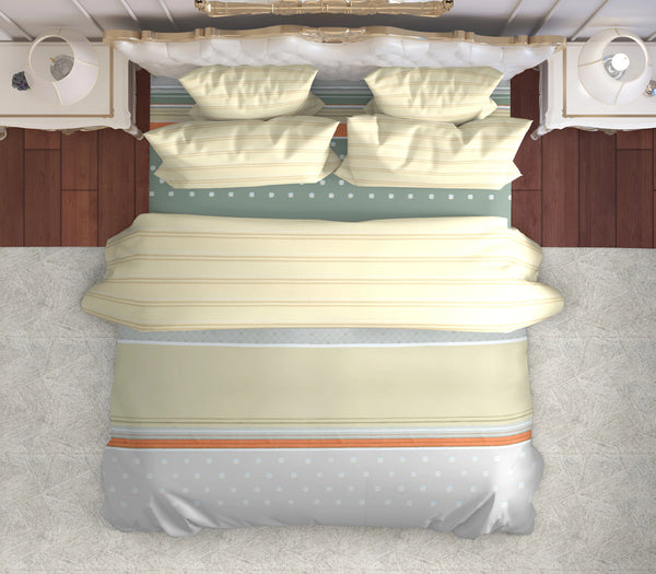 EasySnug Microfiber Double Bed In A Bag - Polka Slider