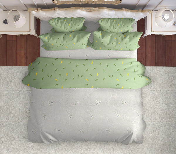 EasySnug Microfiber Double Bed In A Bag - Twilight Garden