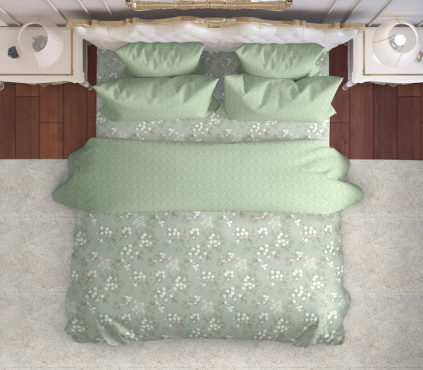 EasySnug Microfiber Double Bed In A Bag - Forest Whispers