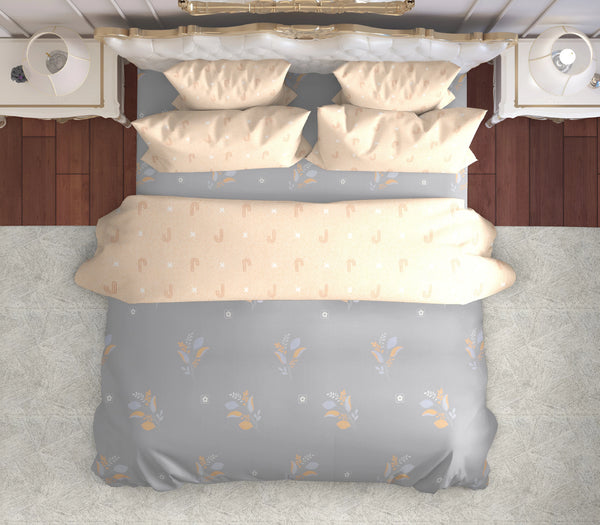EasySnug Microfiber Double Bed In A Bag - Petal Harmony