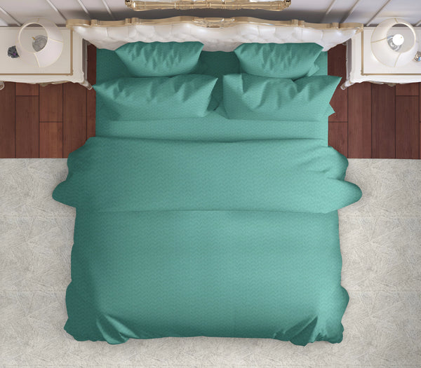 EasySnug Embossed Chevron Double Comforter - Blossom Breeze