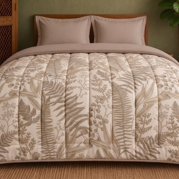 Essenza Cotton Satin King Bed in a Bag - Garden Weave