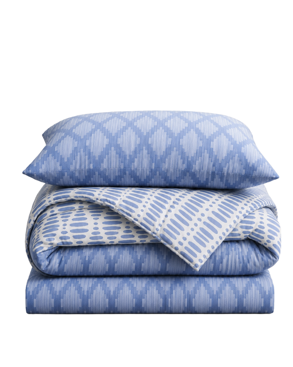 100% Cotton King Bed In A Bag - Ombre Bliss